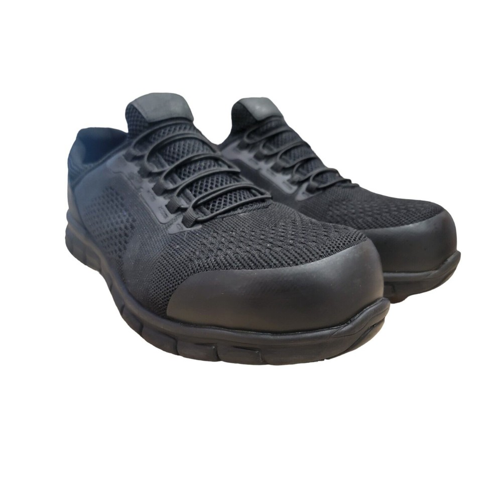 Skechers Work Men's Synergy - Omat Aluminum Alloy Toe Athletic Safety Shoes 11.5